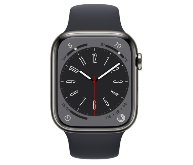 Apple Watch 8 45/Graphite Steel/Midnight Sport LTE - 1071012 - zdjęcie 3